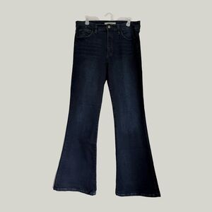 Joe's Jeans High Rise Flare Veles Jeans - Dark Indigo Stretch Denim - Size 32